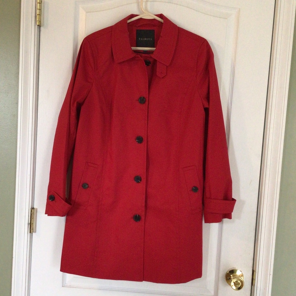 Talbots Raincoat